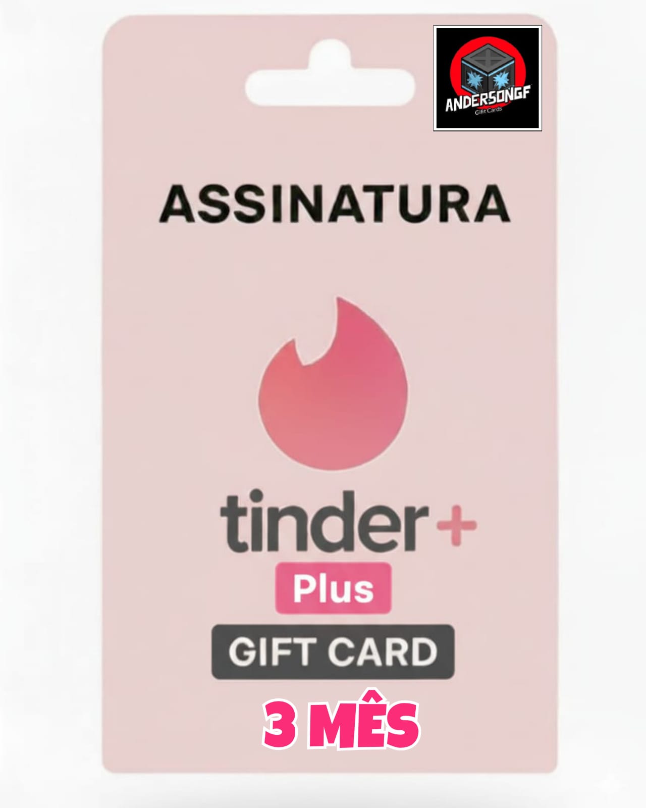 Tinder Plus 3 Mês