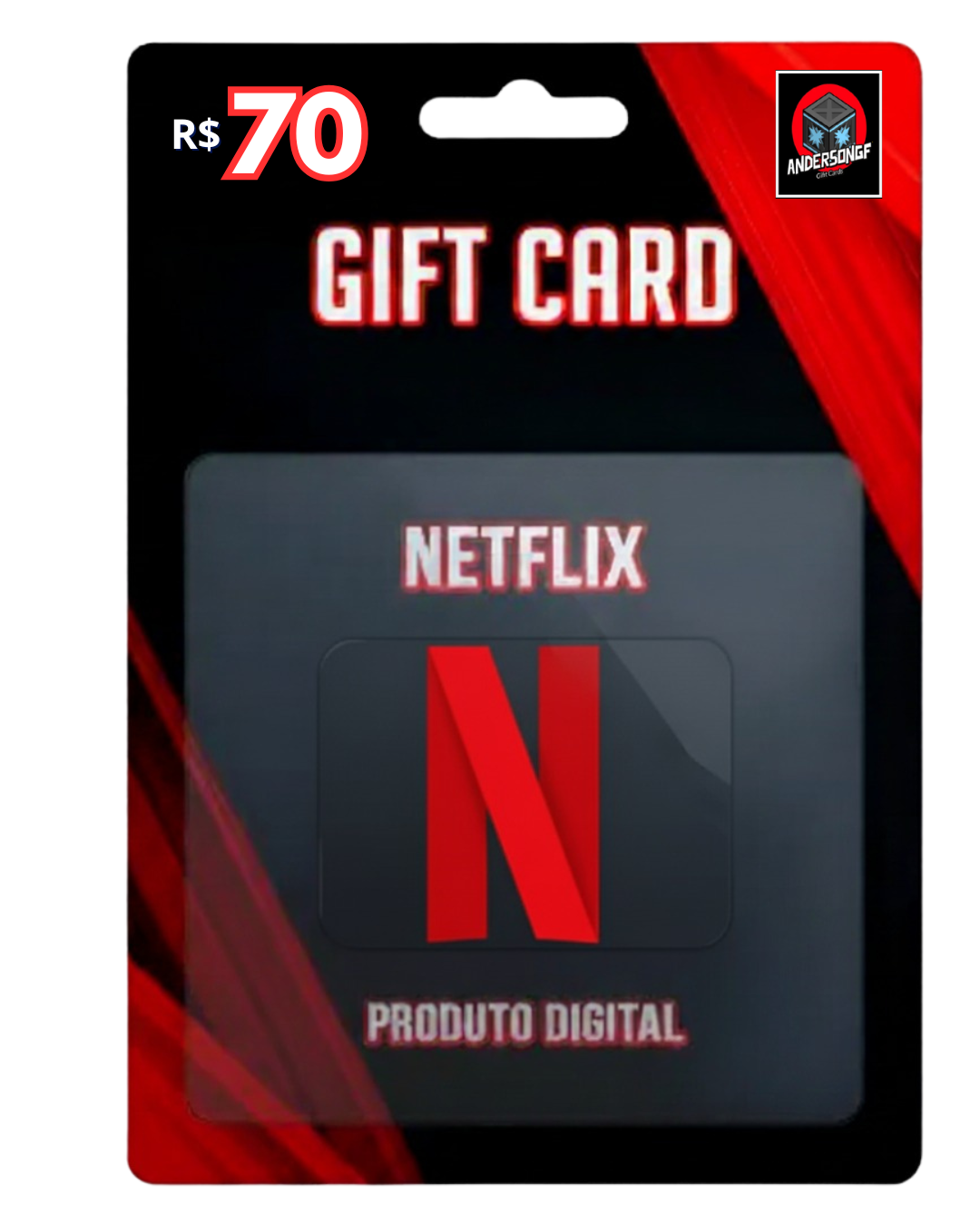 GiftCard Netflix $70