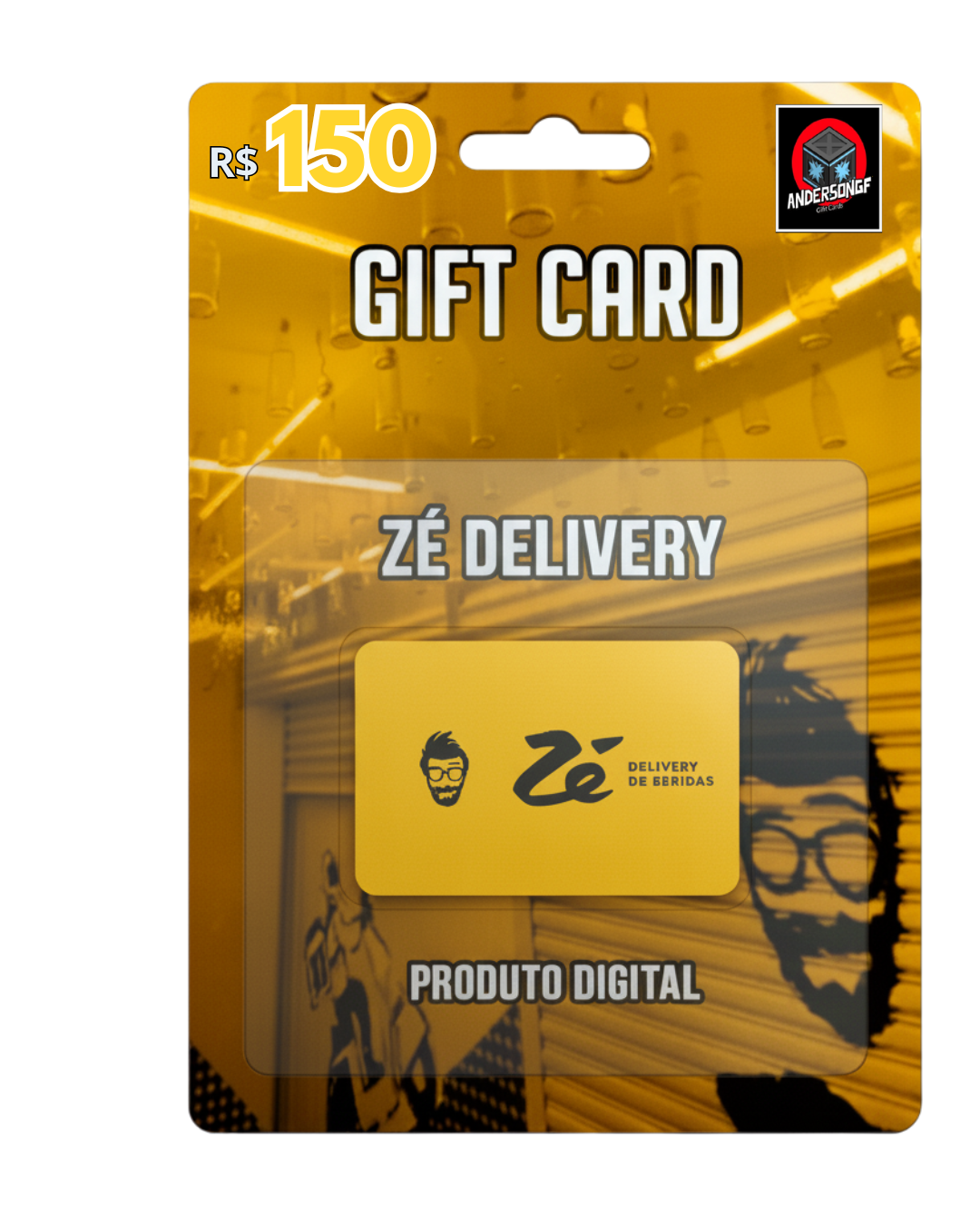 GiftCard Ze Delivery $150