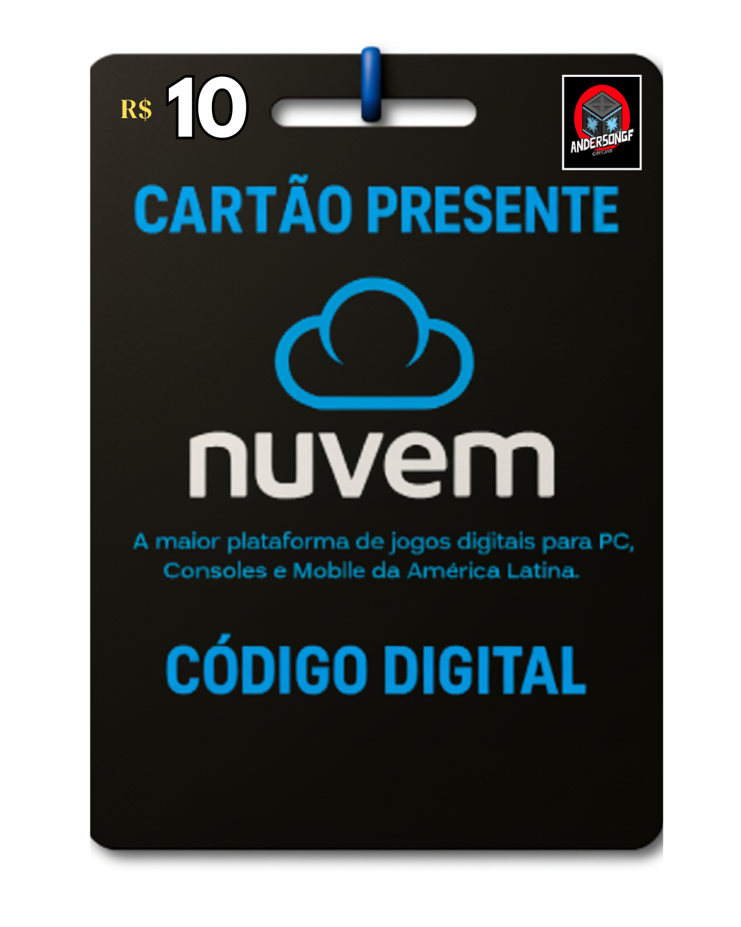 GiftCard Nuuvem $10